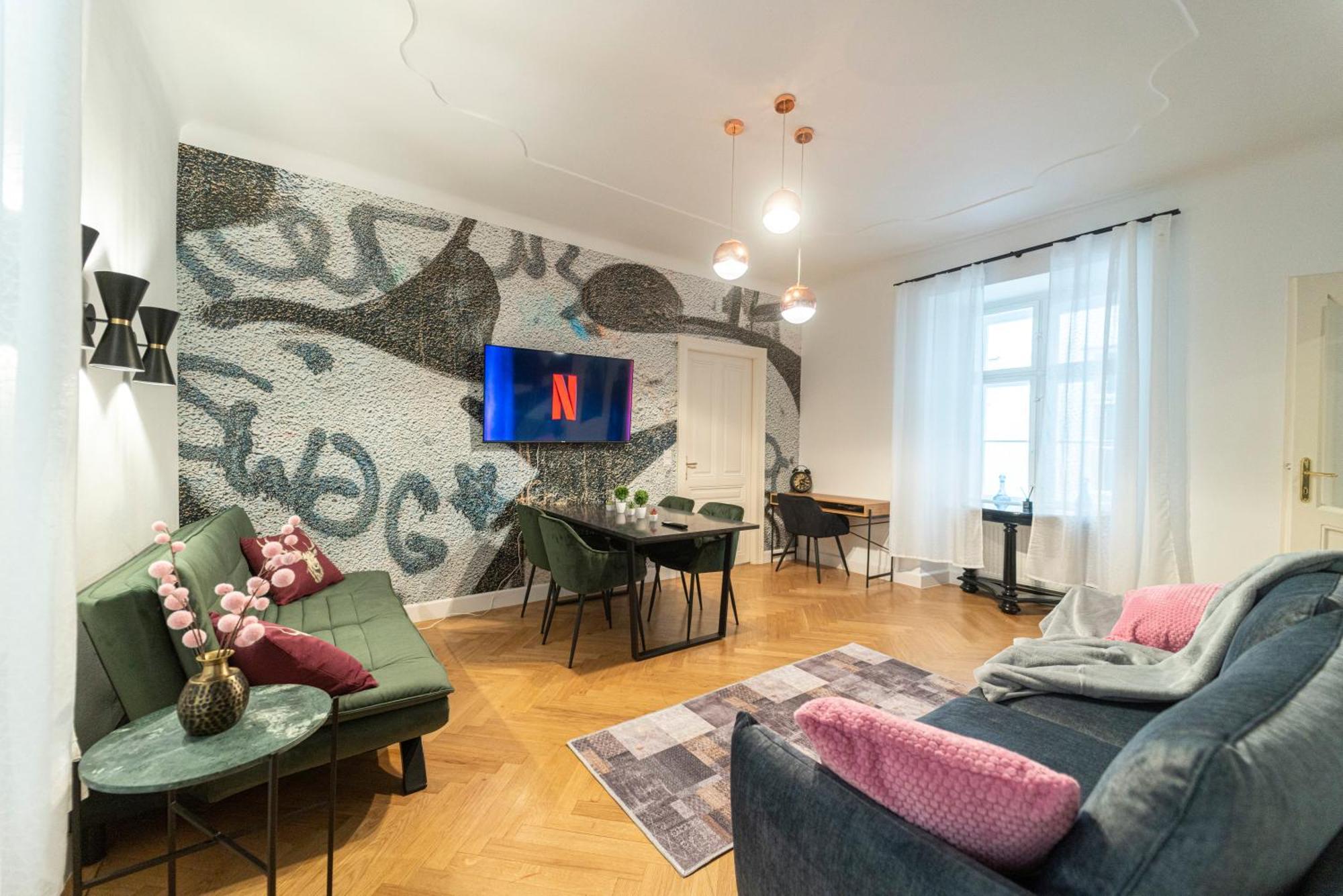 Central Stephansdom Apartment I Netflix I Self Check In Wien Eksteriør bilde